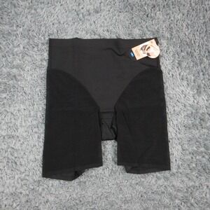 Shapermint Essentials Empower Mesh Shaper Short Womens XL Black Shapewear NWT